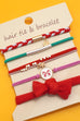 BOHO DUAL FUNCTION KNOT BRACELET HAIR TIES | 40BH105