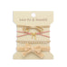 BOHO DUAL FUNCTION KNOT BRACELET HAIR TIES | 40BH105