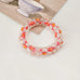 MIX  FLOWER FLORAL SET OF 5  COIL HAIR TIES | 40S739
