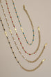 18K STAINLESS STEEL TARNISH FREE CROSS BRACELET | 40B5176