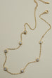 18K STAINLESS STEEL TARNISH FREE RHINESTONE NECK | 40NK9543