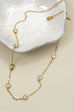 18K STAINLESS STEEL TARNISH FREE RHINESTONE NECK | 40NK9543