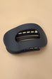Jumbo Lay Flat Oval Hair Claw Clips Secure Styling | 40H982