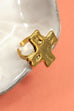 18K STAINLESS STEEL TARNISH FREE CROSS RINGS | 40R108