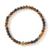 BOHO CROSS NATURAL STONE PERSONALIZED BRACELET | 40B5184