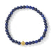 BOHO CROSS NATURAL STONE PERSONALIZED BRACELET | 40B5184