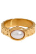 18K STAINLESS STEEL TARNISH FREE  RINGS | 40R119