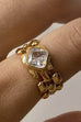 18K STAINLESS STEEL TARNISH FREE  RINGS | 40R119