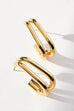 18K STAINLESS STEEL WATERPROOF TARNISH FREE HOOPS | 40E412