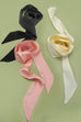 LONG SOFT SILKY SKINNY TWILLY SCARF NECKLACE WRAP | 40SC687