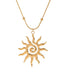 18K STAINLESS STEEL TARNISH FREE STARFISH NECKLACE | 40NK9573