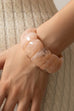 Color-Block Acrylic Stretch Cord Bracelet | 40B5195