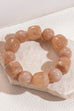 Color-Block Cube Circle Stretch Cord Bracelet | 40B5197