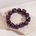 Color-Block Cube Circle Stretch Cord Bracelet | 40B5197