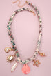 SCARF CHARM NECKLACE-STARFISH  SEASHELL SUN | 80N92333