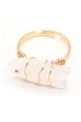 18K STAINLESS STEEL TARNISH FREE STONE RING | 40R132
