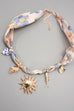 SCARF CHARM NECKLACE-SUN FISH SEASHELL | 80N92379