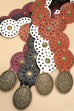 Studded Oval Disc Snap Y Shape Punk Belt | 40BT658