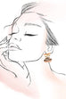 MULTI FLOWER CIRCULAR HOOP EARRINGS | 80E61354