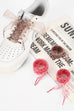ANIMAL SATIN ORGANZA SHOE LACE | 40SD113
