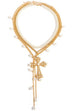 MULTI LAYER MIX PEARL CROSS Y CHARM NECKLACE | 80N92464
