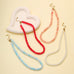 Colorful Rondelle Glass Bead Necklace | 40NK9838