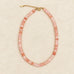 Colorful Rondelle Glass Bead Necklace | 40NK9838