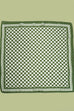 LARGE CHECKER PRINT SILKY FEEL BANDANA SCARF | 40SC691