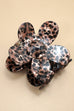JUMBO ANIMAL LEOPARD PRINT HAIR CLAW CLIPS | 40H1016