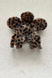 JUMBO ANIMAL LEOPARD PRINT HAIR CLAW CLIPS | 40H1016