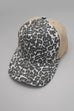 TRUCKER HAT LEOPARD ANIMAL FRONT MESH BACK CAP | 40HW745