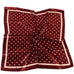 LARGE POLKA DOT PRINT BANDANA SCARF | 40SC694