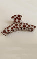 LARGE POLKA DOT HAIR CLAW CLIPS | 40H1019