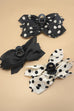 POLKA DOT BOHO VINTAGE HAIR CLAW CLIPS | 40H1021
