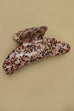 VINTAGE PORCELAIN ANIMAL HALF MOON HAIR CLAW CLIPS | 40H1022
