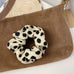 ANIMAL PATTERN SCRUNCHIES SET OF 5 | 40S741