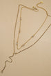 18K STAINLESS STEEL TARNISH FREE Y NECKLACE | 40NK9615