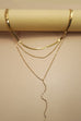 18K STAINLESS STEEL TARNISH FREE Y NECKLACE | 40NK9616