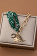 SCARF CHARM BRACELET-BOOT STAR HORSESHOE | 80B1558
