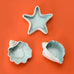 Ceramic Seashell & Starfish Decorative Trinket Dish| 40CP102
