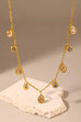 CRYSTAL RHINESTONE MULTI DROP PENDANT NECKLACE | 40NK9623
