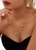 CRYSTAL RHINESTONE MULTI DROP PENDANT NECKLACE | 40NK9623