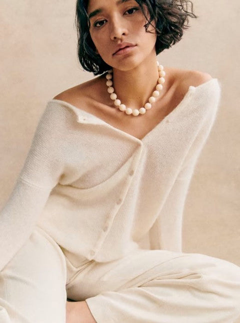 NATURAL STONE AGATE GLASS STAINLESS STEEL NECKLACE | 40NK9627