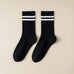 WOMAN STRIPE HALF CREW THROWBACK COTTON SOCKS | 40S02076