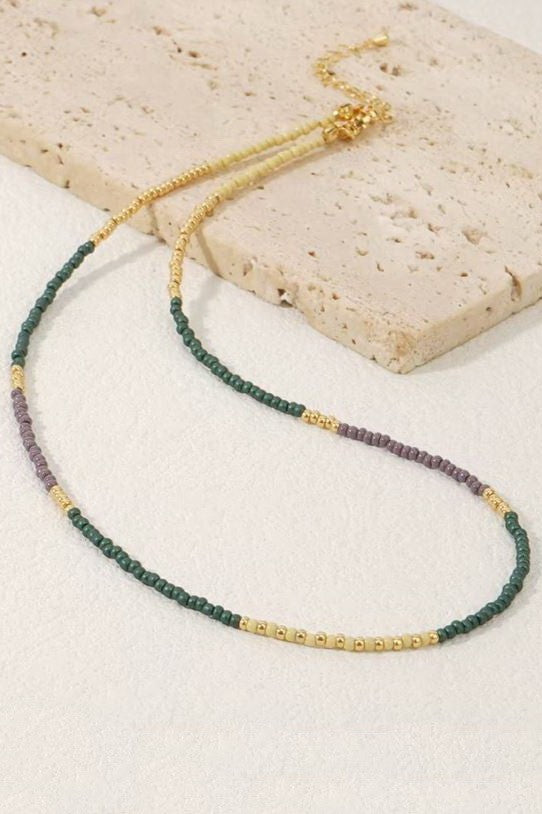 CLASSIC ARTISTIC BEADED NECKLACE | 40NK9632