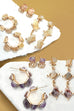 NATURAL STONE TRIO EARRING | 40E456