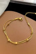 18K STAINLESS STEEL TARNISH FREE LAYERED BRACELET | 40B5211
