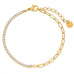 18K STAINLESS STEEL TARNISH FREE MIX BRACELET | 40B5215