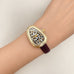 Leopard Print Asymmetrical Analog Wrist watch | 40WTH100