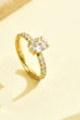 18K STAINLESS STEEL TARNISH FREE  RHINESTONE RINGS | 40R136